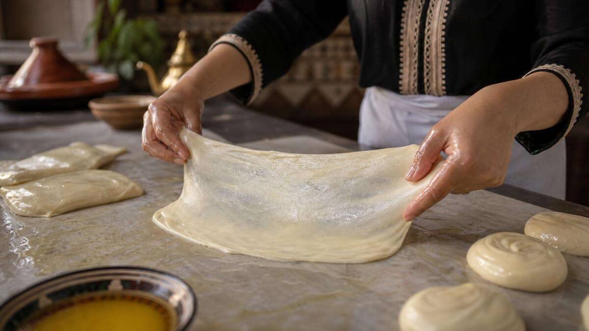 Comment obtenir un msemen bien feuilleté et croustillant