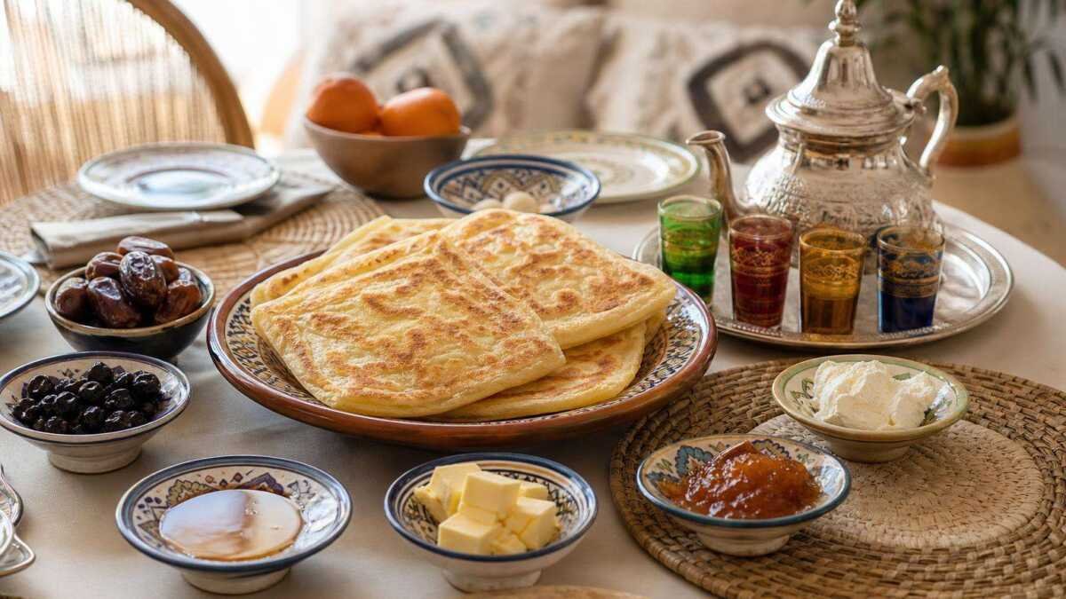 Msemen avec quoi manger au petit-déjeuner ou au dîner ?