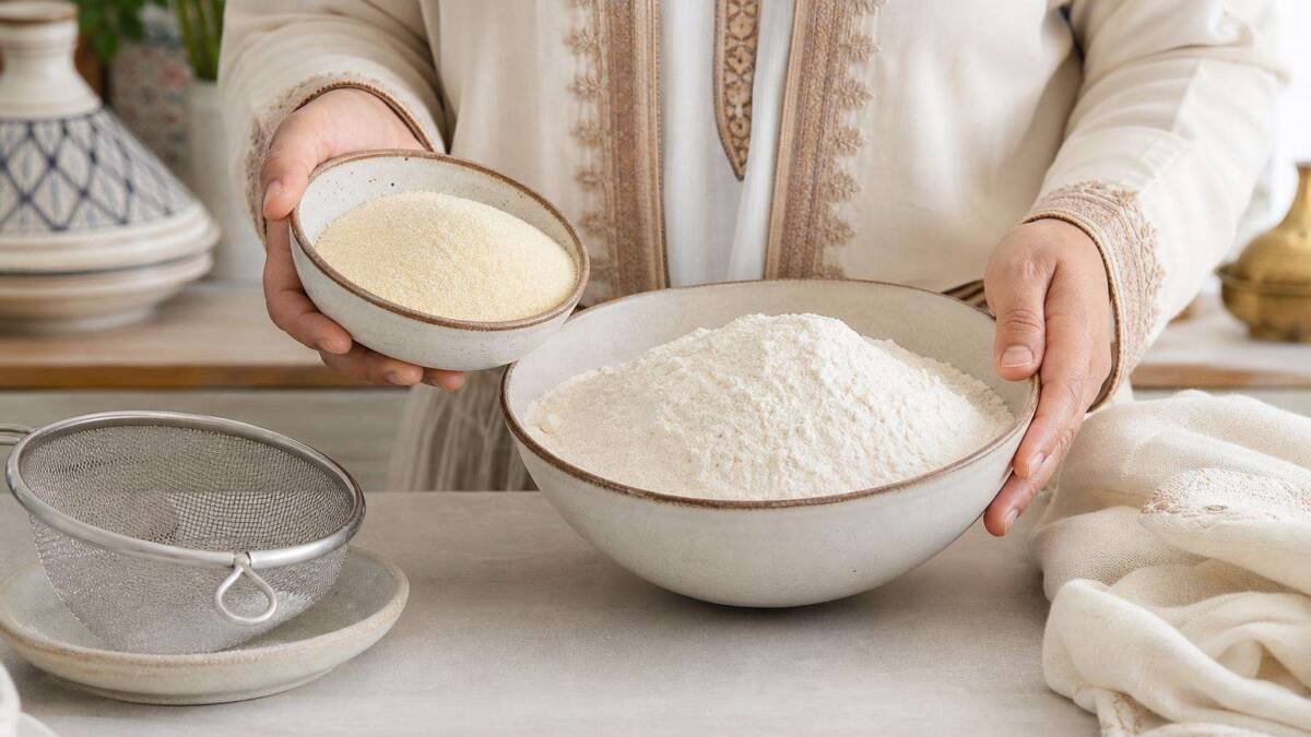 Quelle farine utiliser pour réussir le msemen ?
